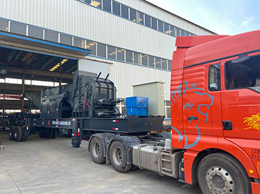 時產500噸新型YPC建筑垃圾移動破碎站發貨四川遂寧